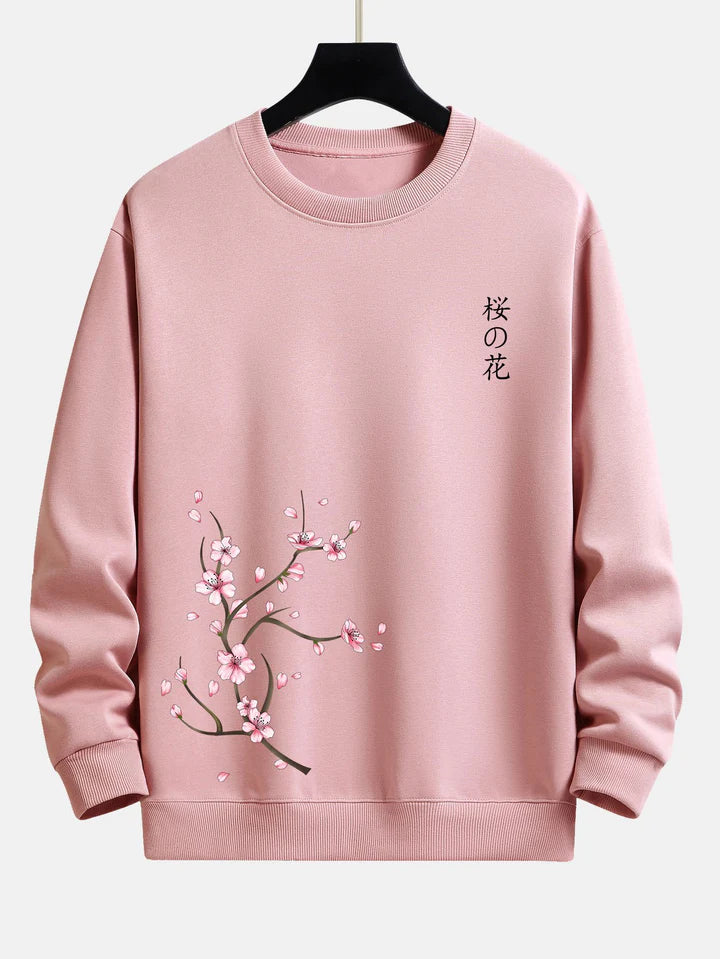 Japanese Cherry Blossom Sweatshirt Vanish